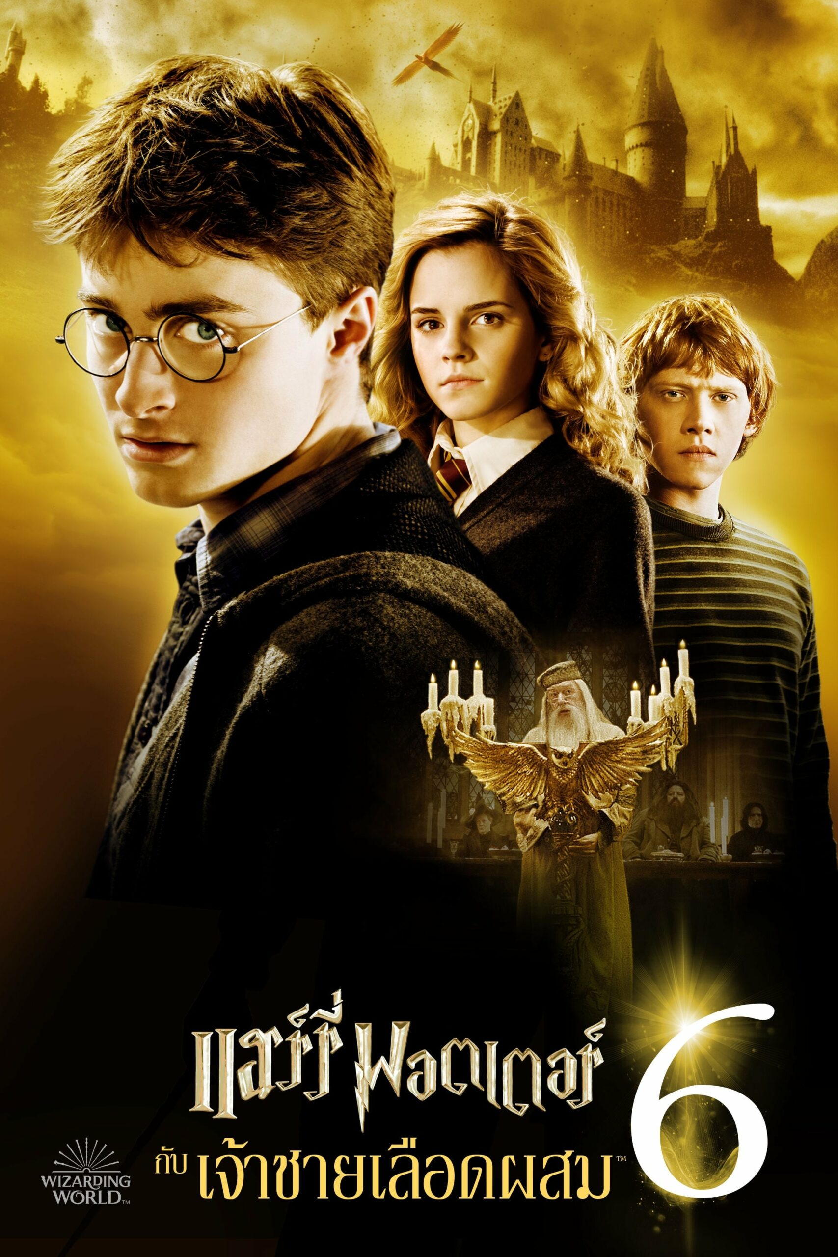 โปสเตอร์หนัง Harry Potter 6 And The Half-Blood Prince (2009) แฮร์รี่ พอตเตอร์ 6 กับเจ้าชายเลือดผสม