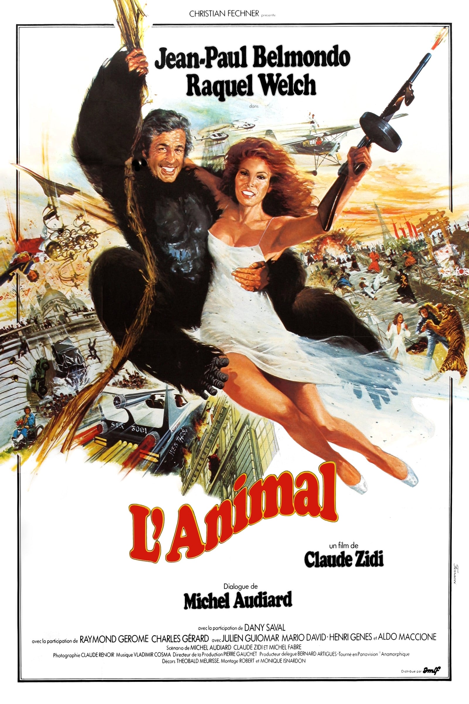 โปสเตอร์หนัง L’animal (The Animal) (1977) มนุษย์โจ๊ก