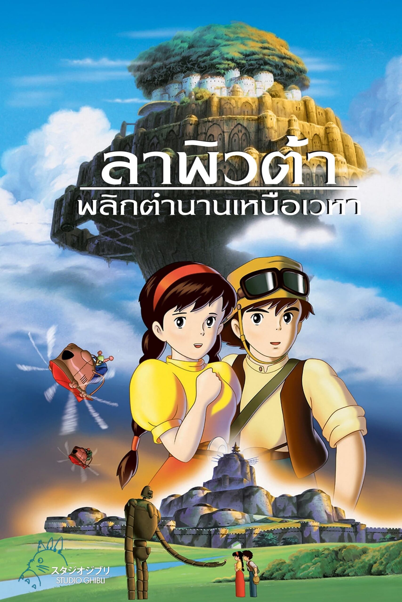โปสเตอร์หนัง Laputa Castle in the Sky (1986) ลาพิวต้า พลิกตำนานเหนือเวหา