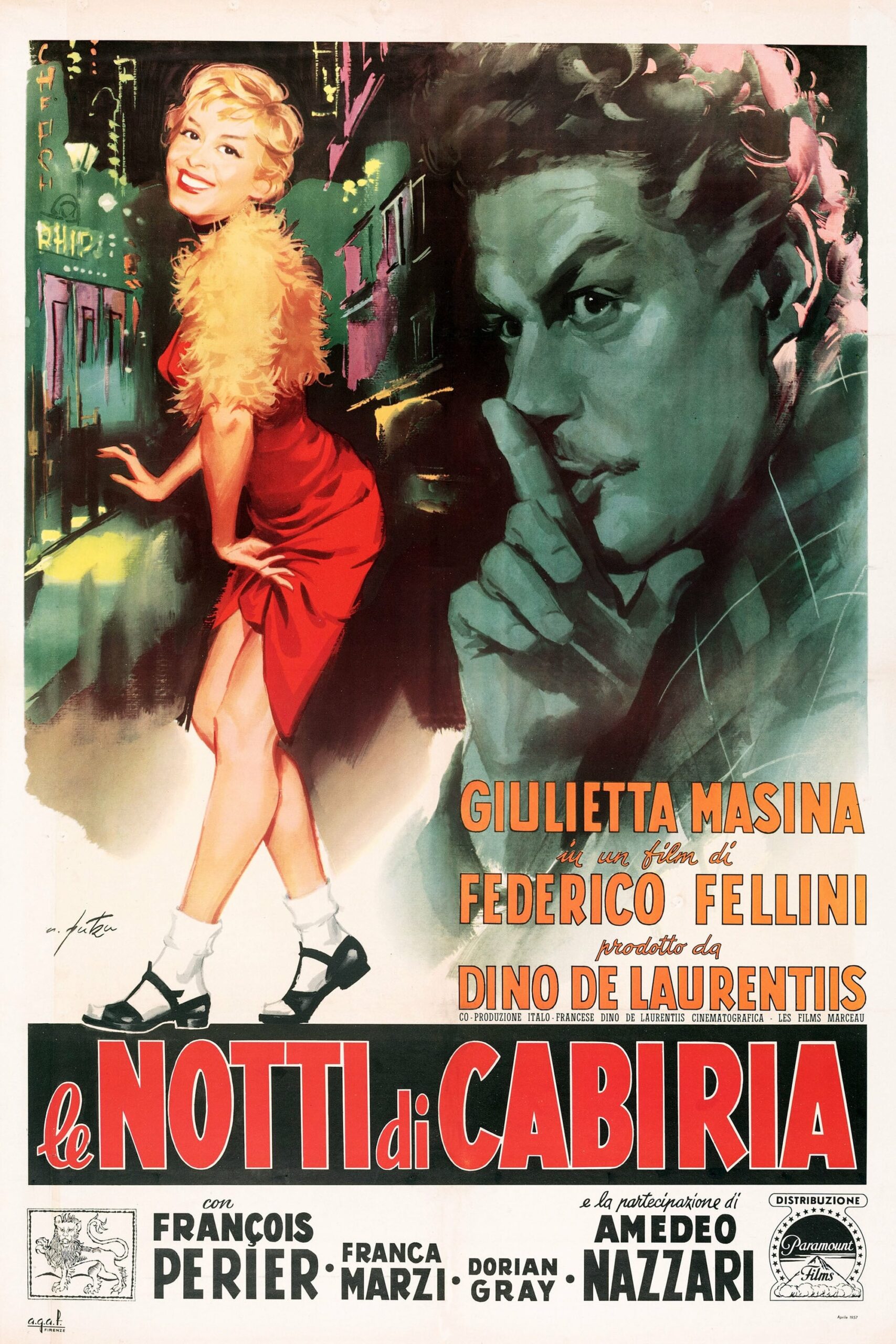 โปสเตอร์หนัง Nights Of Cabiria (1957)