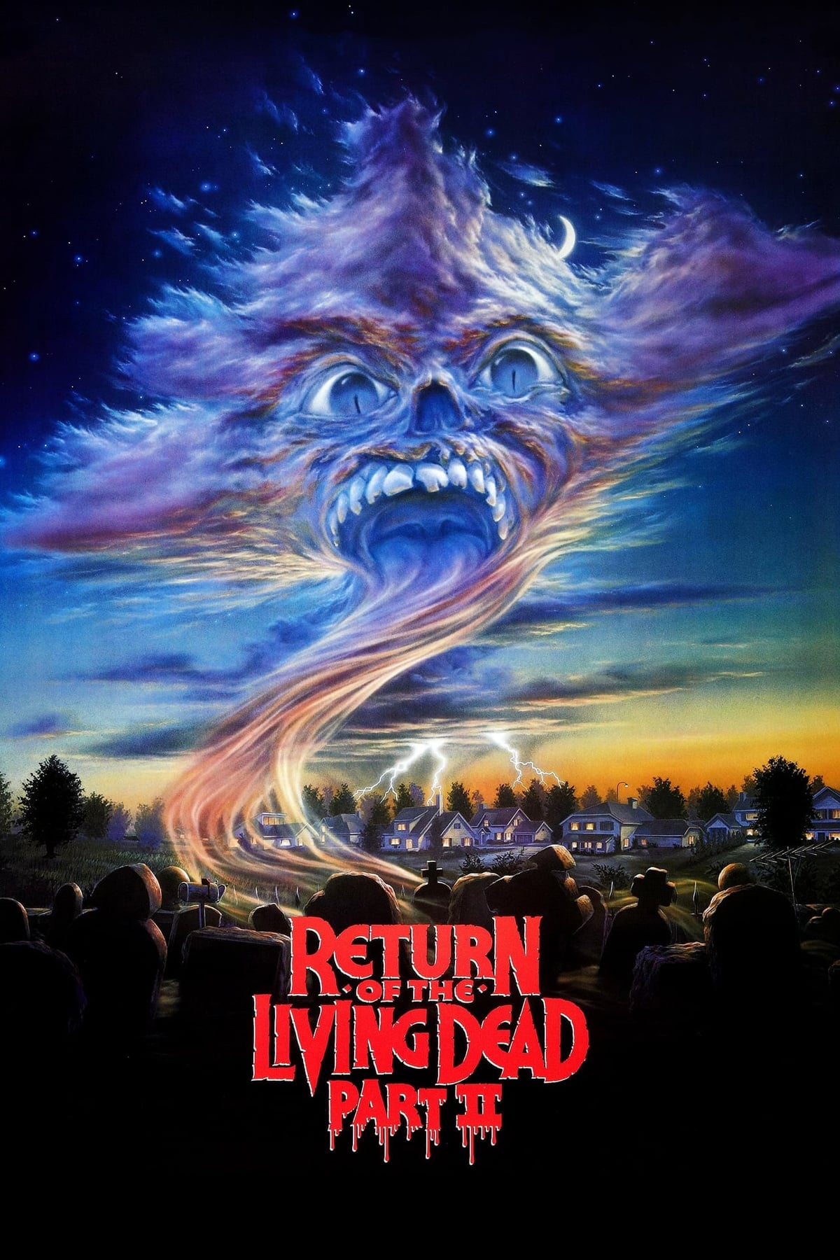 โปสเตอร์หนัง Return of the Living Dead 2 (1988) ผีลืมหลุม ภาค 2