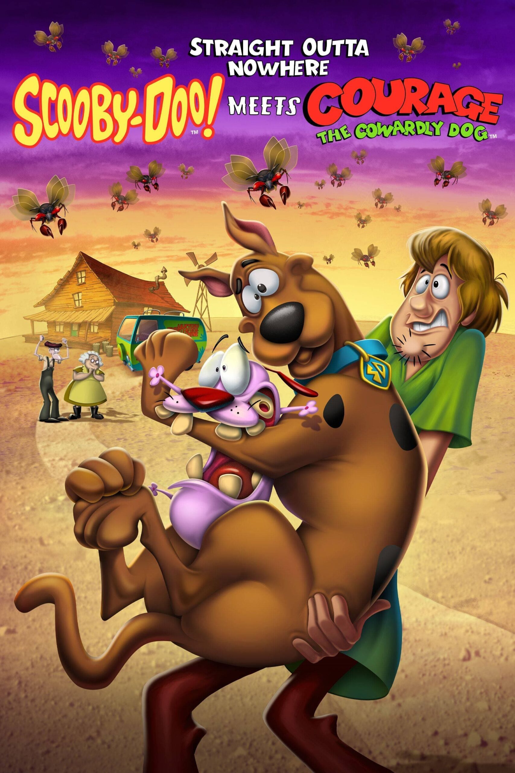 โปสเตอร์หนัง Straight Outta Nowhere Scooby Doo Meets Courage the Cowardly Dog (2021) สคูบี้-ดู! พบกับเคอเรจ สุนัขขี้ขลาด