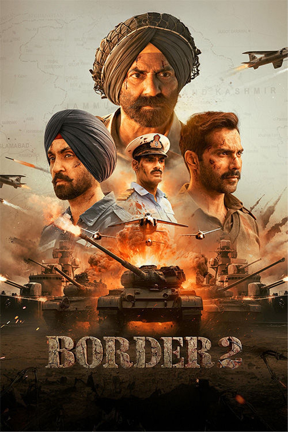 โปสเตอร์หนัง Border 2 สมรภูมิเดือดชายแดน 2 (2026) บรรยายไทย