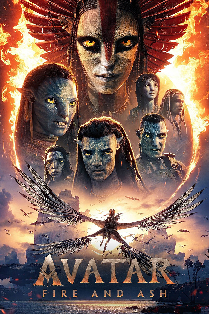 โปสเตอร์หนัง Avatar Fire and Ash อวตาร อัคนีและธุลีดิน (2025)